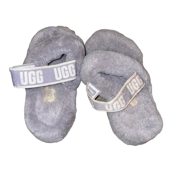UGG Women's Oh Yeah Slide Slipper Gray Size 6 - Picture 4 of 5